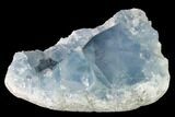 Sky Blue Celestine (Celestite) Crystal Cluster - Madagascar #157577-2